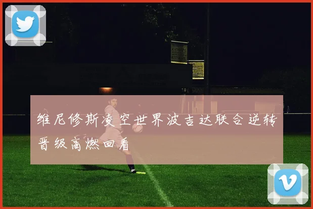维尼修斯凌空世界波吉达联合逆转晋级高燃回看